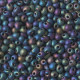 Miyuki drop beads 3,4mm Matte black ab DP-401FR